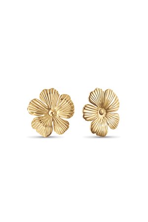 GIRONA FLOWER - Ohrringe - gold-coloured