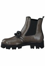 Paul Green Zapatillas Bajas Para Mujer, Marrón Medio 34x
