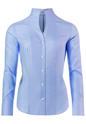 LEICHT TAILLIERT SOFT OXFORD KELCHKRAGEN - Camicia - hellblau