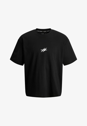 Jack & Jones Apdrukāts T-krekls - black