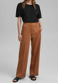 Esprit Collection Pantalon classique - cognac