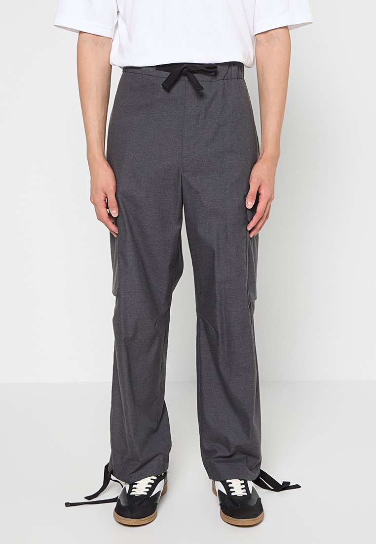 closed Broek grijs