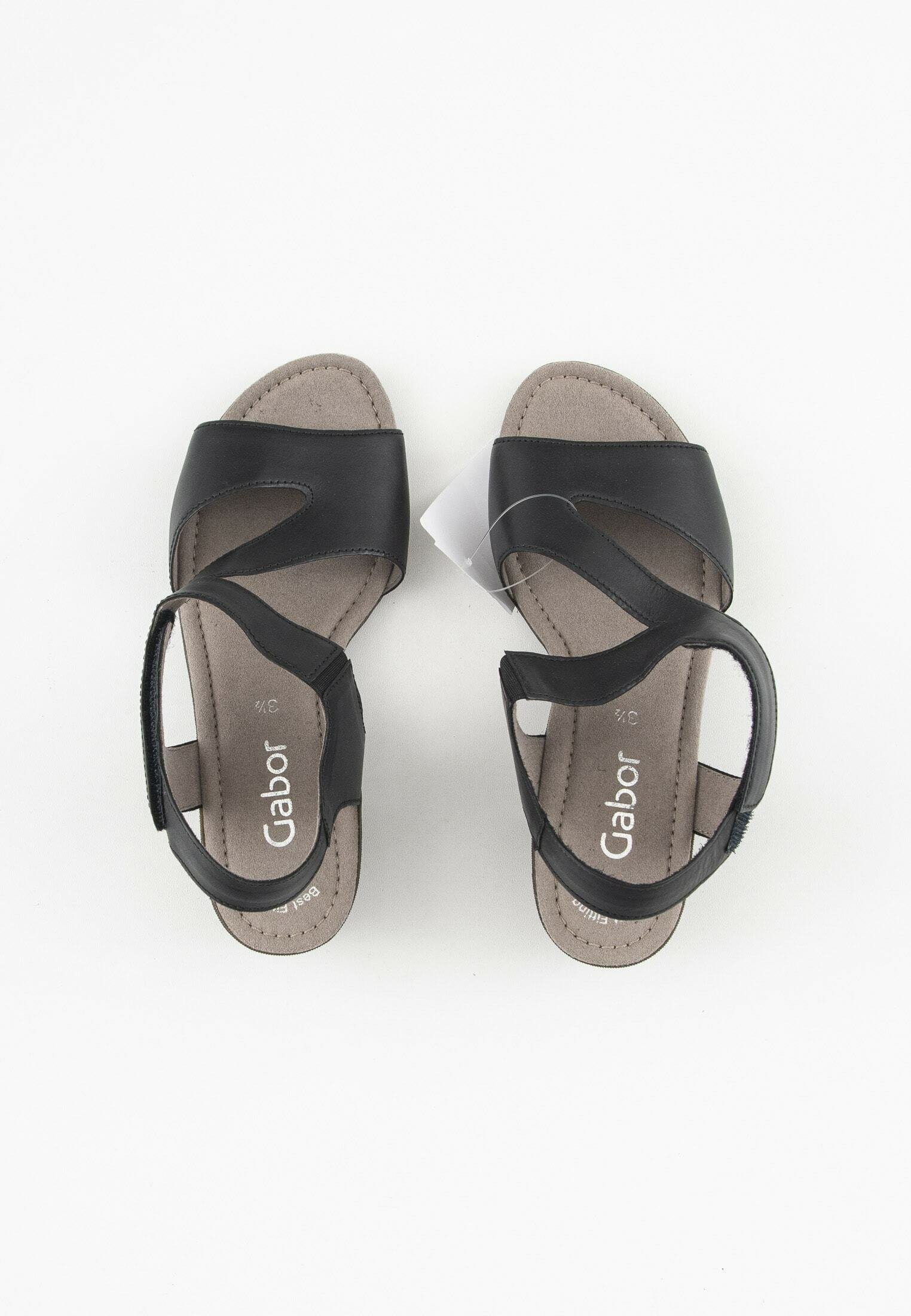 Gabor Sandalen - black/zwart - (Pre-owned) - Zalando.nl