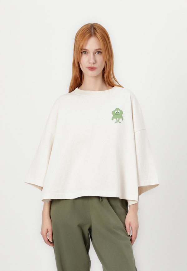 JUBYK - Print T-shirt - ecru