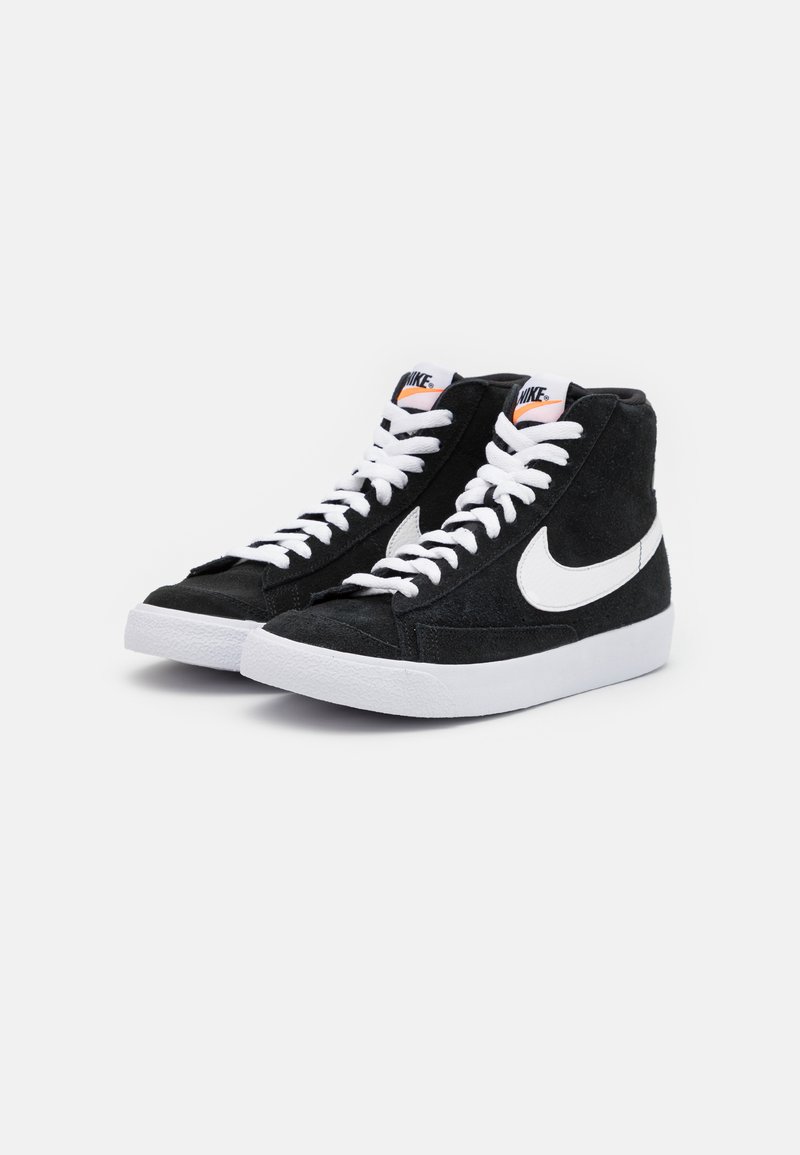 congestión Magnético flotador Nike Sportswear BLAZER MID '77 UNISEX - Zapatillas altas -  black/white/total orange/negro - Zalando.es