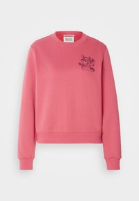 CHEST ARTWORK REGULAR - Sportinis megztinis - dusty red