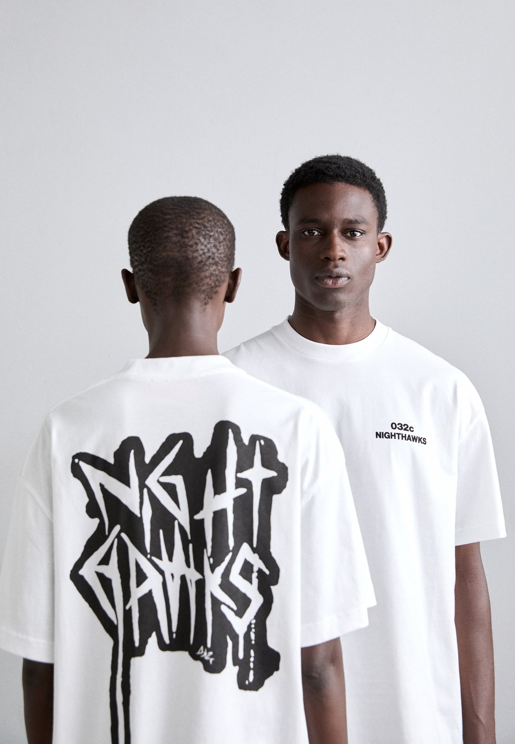 ★032c★ U NIGHTHAWKS TSHIRT WHITE NIGHTHAWKS TSHIRT WHITE 3 032c NIGHTHAWKS T-SHIRT White | BSTN Store