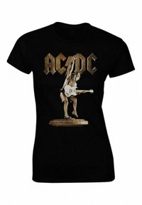 rockshirts STIFF UPPER LIP FITTED KVINDER - T-shirt imprimé - black