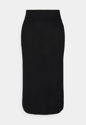 MIDI SKIRT - Pencil skirt - black