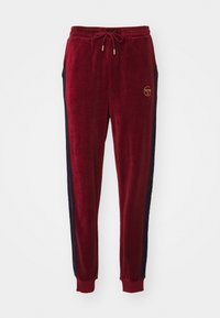 DAMARIND - Spodnji deli trenirk - merlot/maritime blue