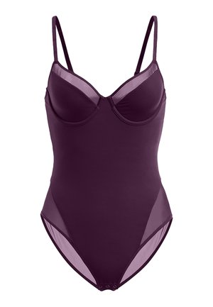 SHEER OPAQUE - Body / Bodystocking - aubergine