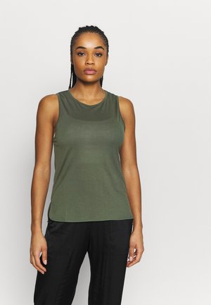 DRAPY MUSCLE TANK - Top - northern green