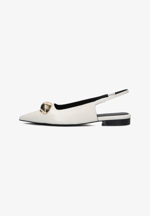 Toral Slingback ballerina´s - napa iris nacre