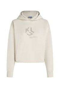 STUDDED MONOGRAM - Mikina s kapucňou - moonstruck