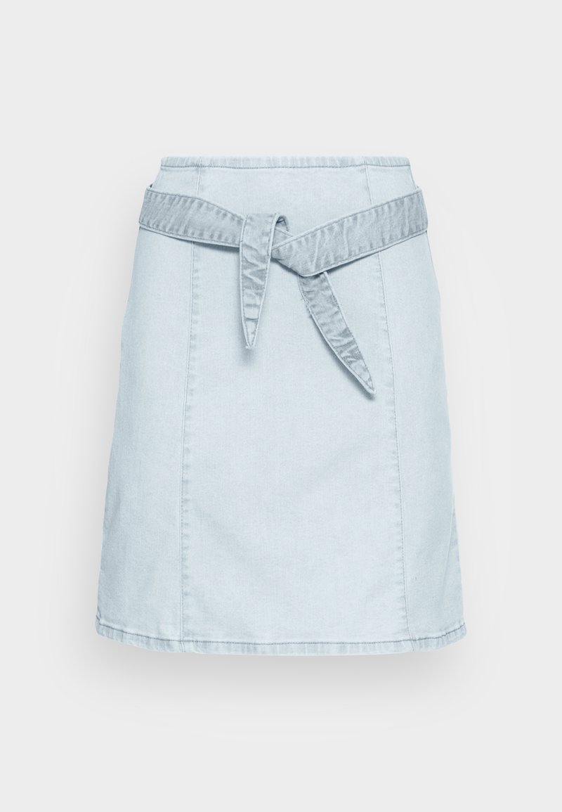 Pieces Minirok lichtblauw denim Pieces Minirok lichtblauw denim