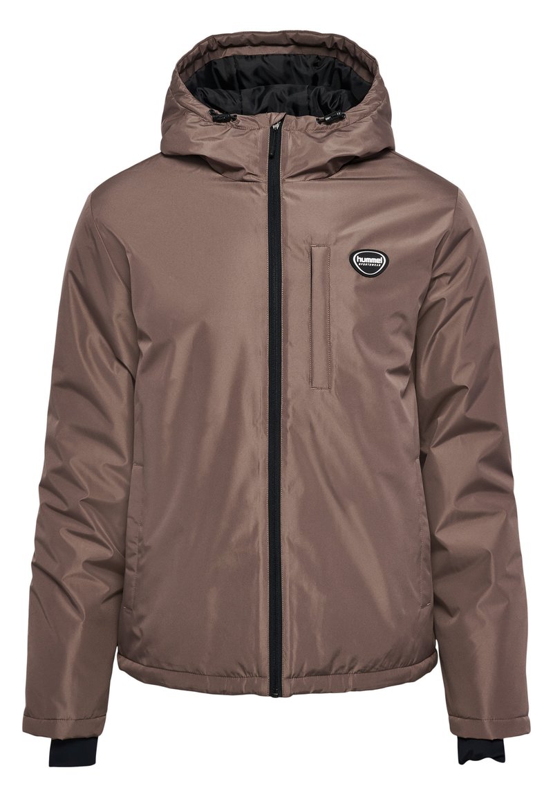 Hummel Outdoorjas taupe