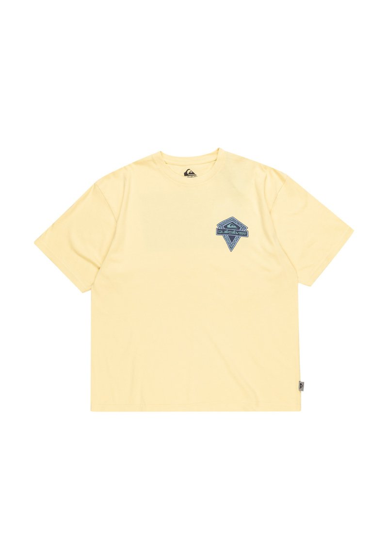 Quiksilver T-shirt print geel