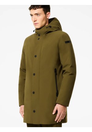 Piumino lungo - olive