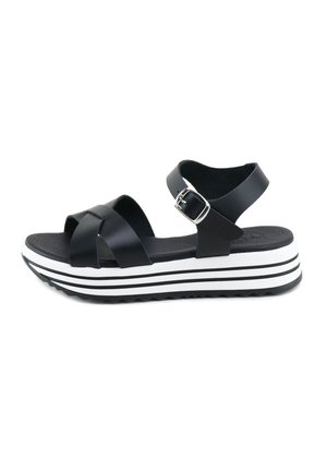 Eli 1957, SANDALIAS PLATAFORMA TIRAS CRUZADAS NEGRA PAPANATAS | ELI 1957 - Sandalias - black