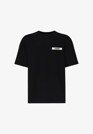 Jacquemus, T-SHIRT JACQUEMUS - T-shirt con stampa - nero