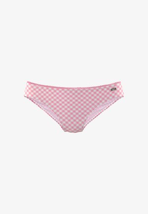 Buffalo, Bikini-Hose - rosa-kariert