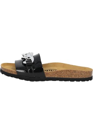 Slip-on sandaler - black
