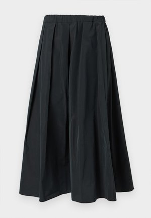 CURVATO - Μάξι φούστα - black