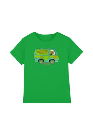 Cotton Soul, SCOOBY DOO THE MYSTERY MACHINE UNISEX - Print T-shirt - dark green