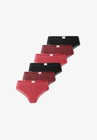 Unausgewählt, schwarz   rot