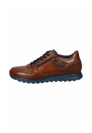 Casual lace-ups - cognac
