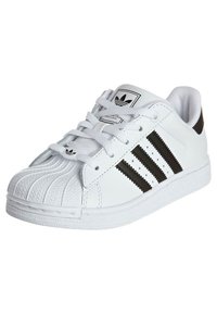 adidas Originals SUPERSTAR K - Sportieve veterschoenen - white/black