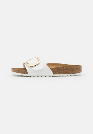 Birkenstock MADRID BIG BUCKLE - Sandalen - white