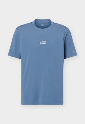 EA7 Emporio Armani, TEE - T-Shirt sport - china blue