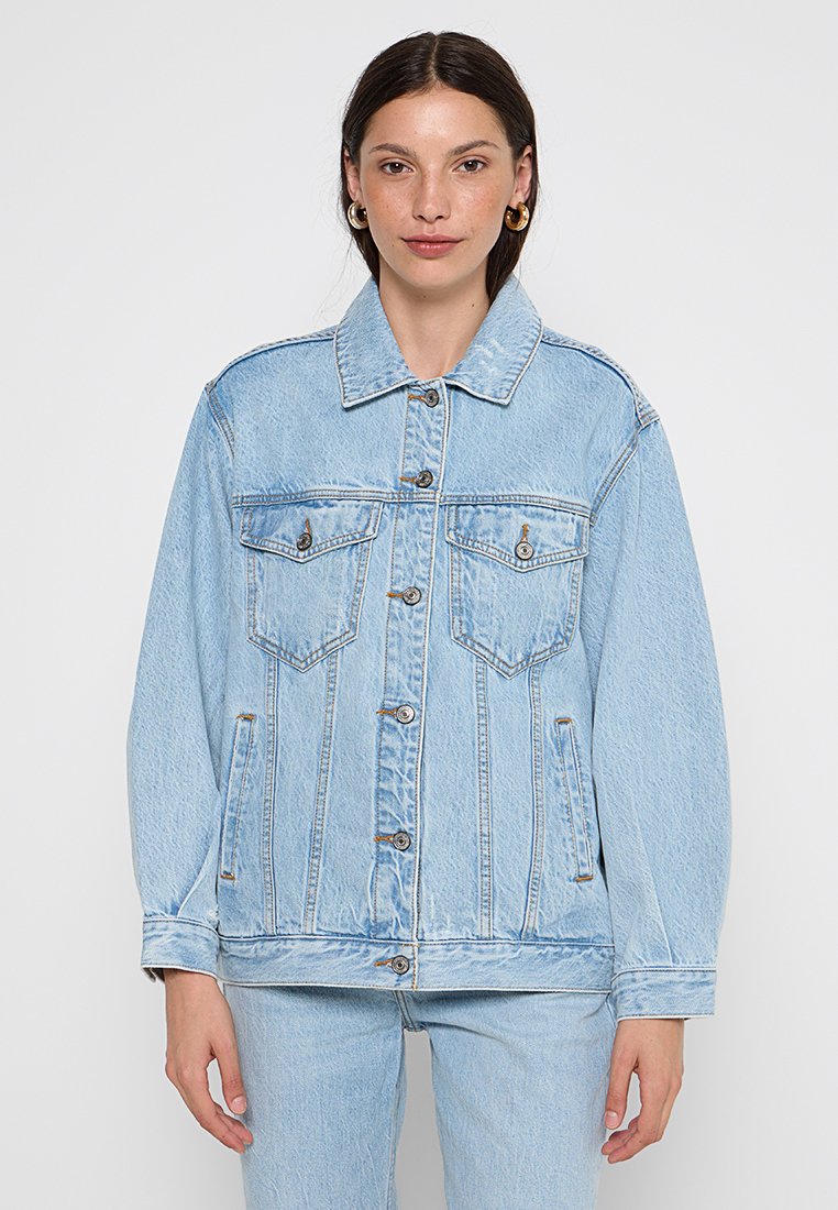 Abercrombie & Fitch Spijkerjas lichtblauw