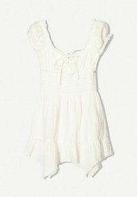 RUSTIC TEXTURED MINI - Robe de jour - white