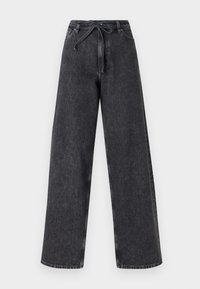 HARPER BELT  - Wide leg - grey cloud