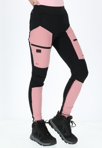 Swedemount TRONDHEIM TREKKING  - Tights - dusty rose/black