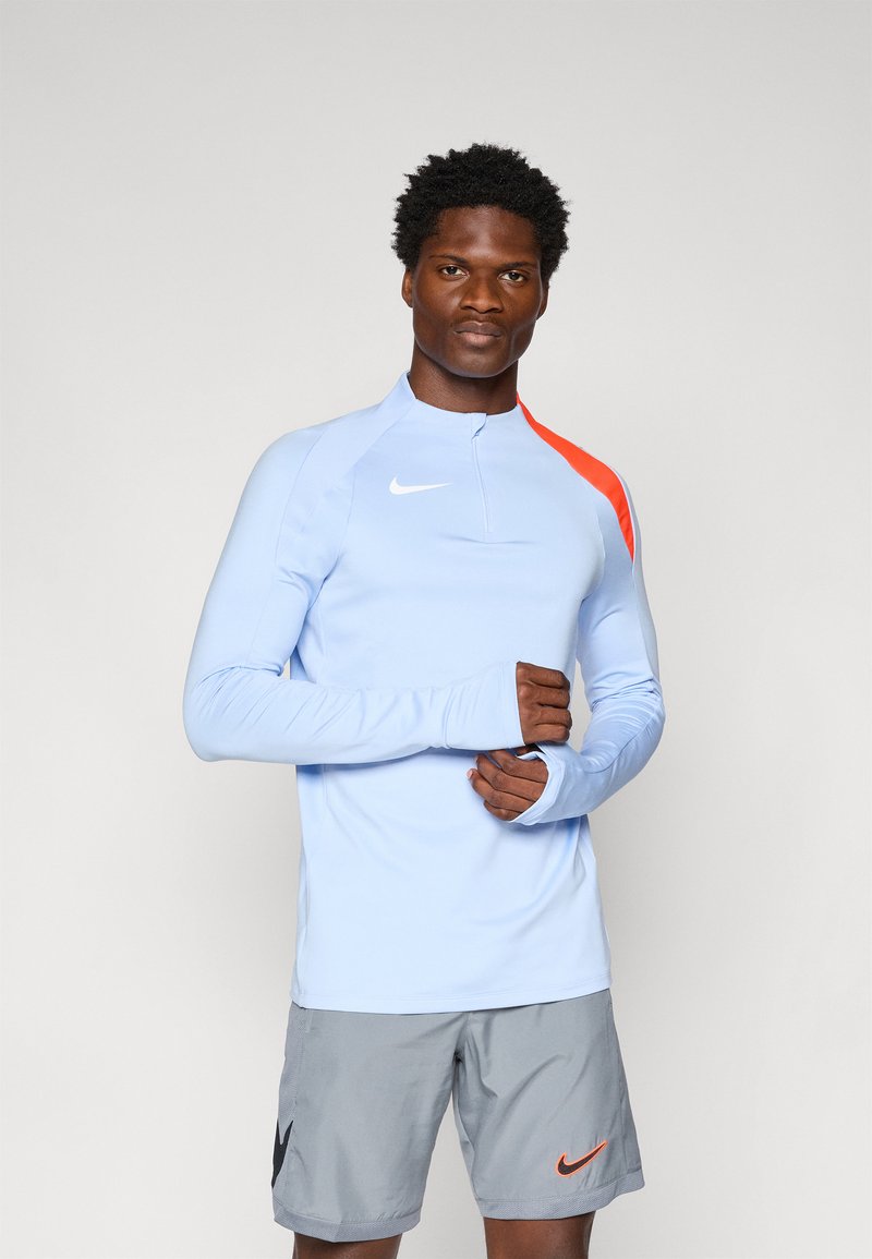Nike Performance - DRIL TOP - T-shirt à manches longues - royal tint/bright crimson/white, Agrandir