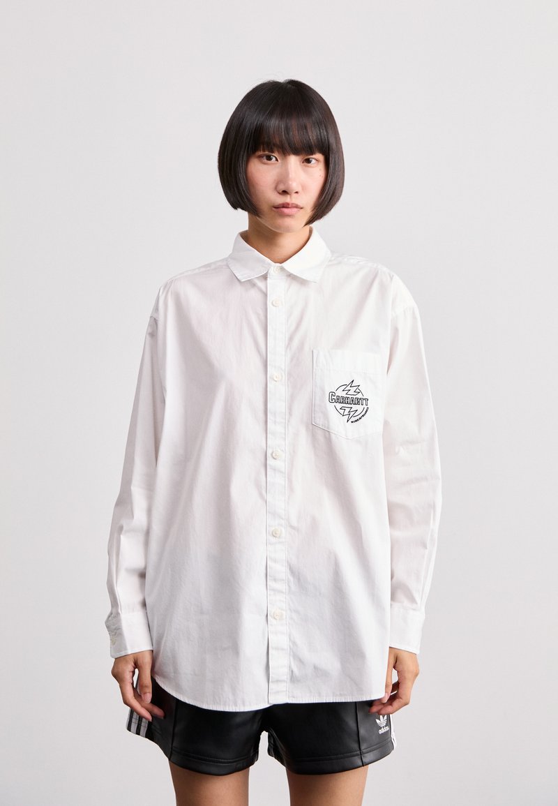 Carhartt WIP BLAZE - Blusa - white/black