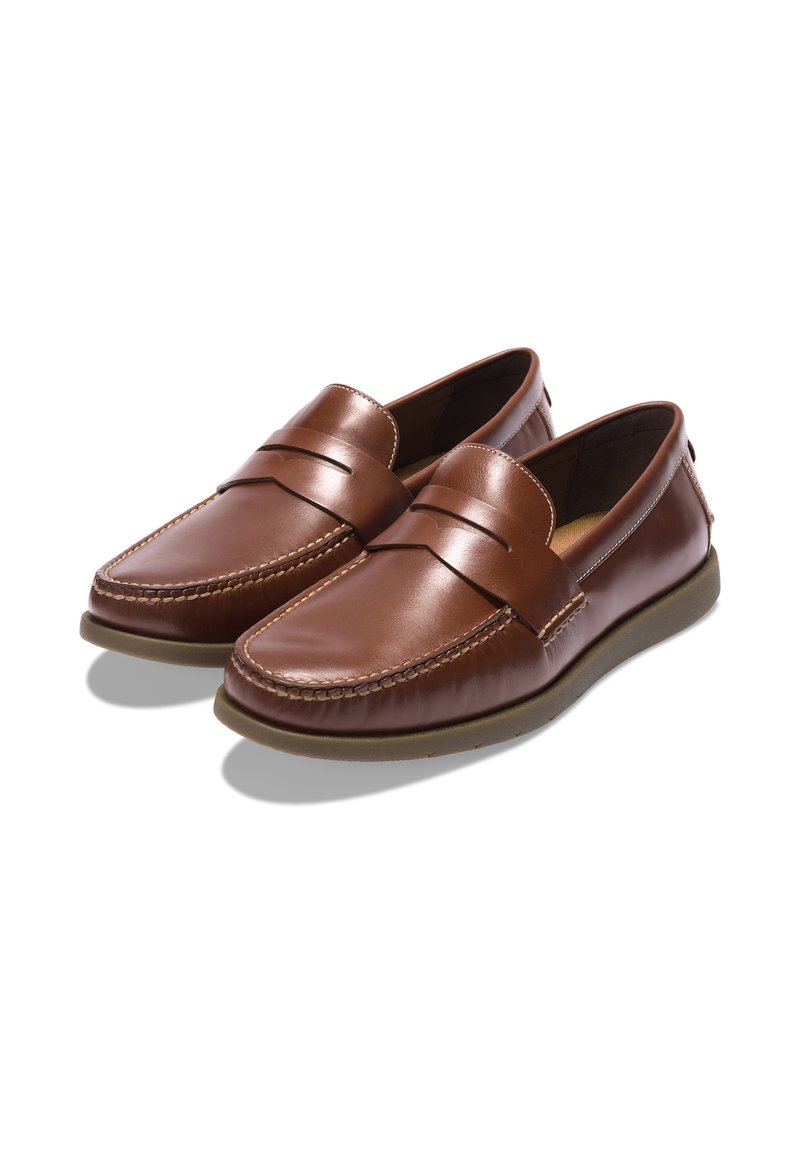 Cole Haan PENNY LOAFERS - Slip-ons - ch woodbury gum wr  display picture 1