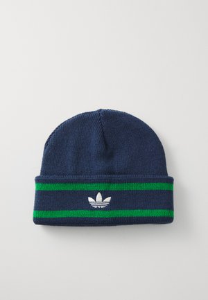 BEANIE - Huer - night marine/green