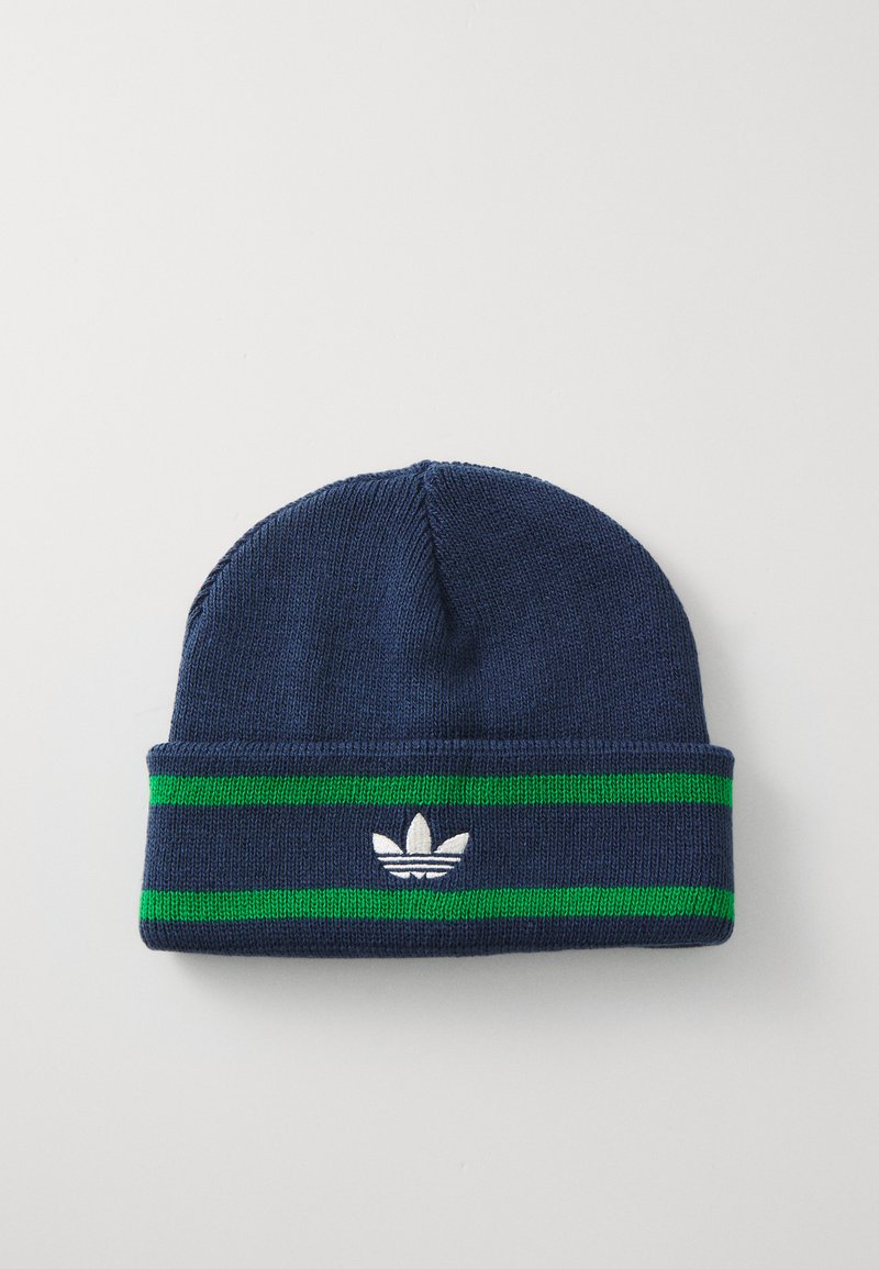 adidas Originals BEANIE - Beanie - night marine/green