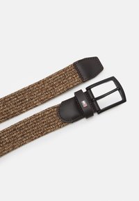 Tommy Hilfiger DENTON  - Cintura - coffee bean/neutral mix