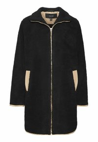 Vero Moda MANTEL VMLUNE - Īss mētelis - black