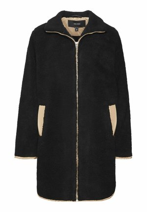 Vero Moda MANTEL VMLUNE - Halflange jas - black