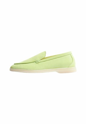 Obuća za navlačenje - green matcha - suede