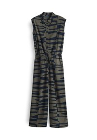 CROPPED RELAXED FIT - Jumpsuit - olive leaf