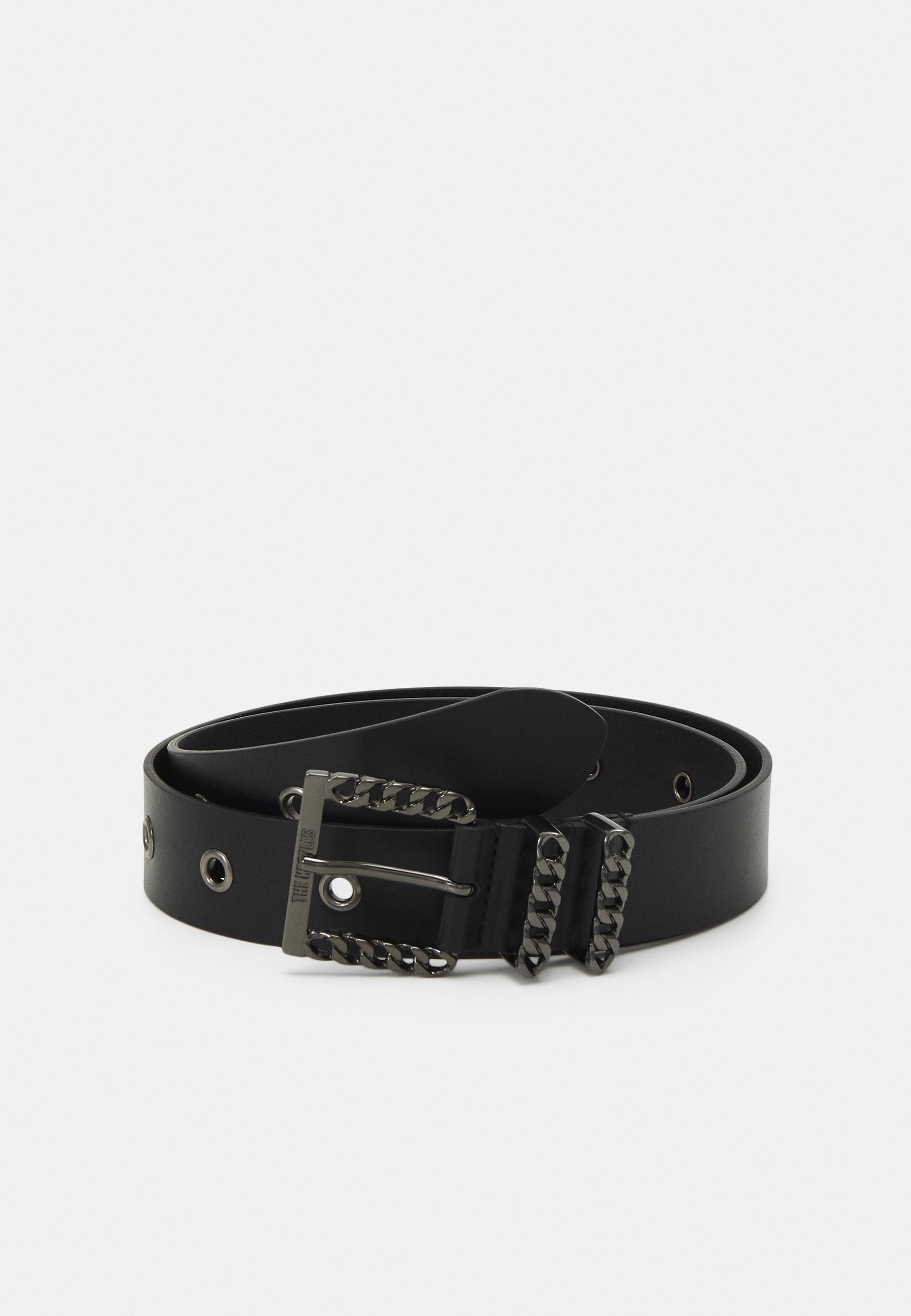 NWT black leather goth grunge belt The Kooples xs 70 cm Black Western Emo Goth Alt Belt for Woman Men, Western  main image 4