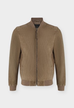 AllSaints, MORTEN - Kožnata jakna - karoo brown