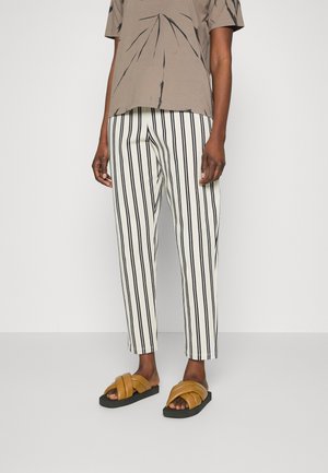 DAVOS - Broek - ivory pattern